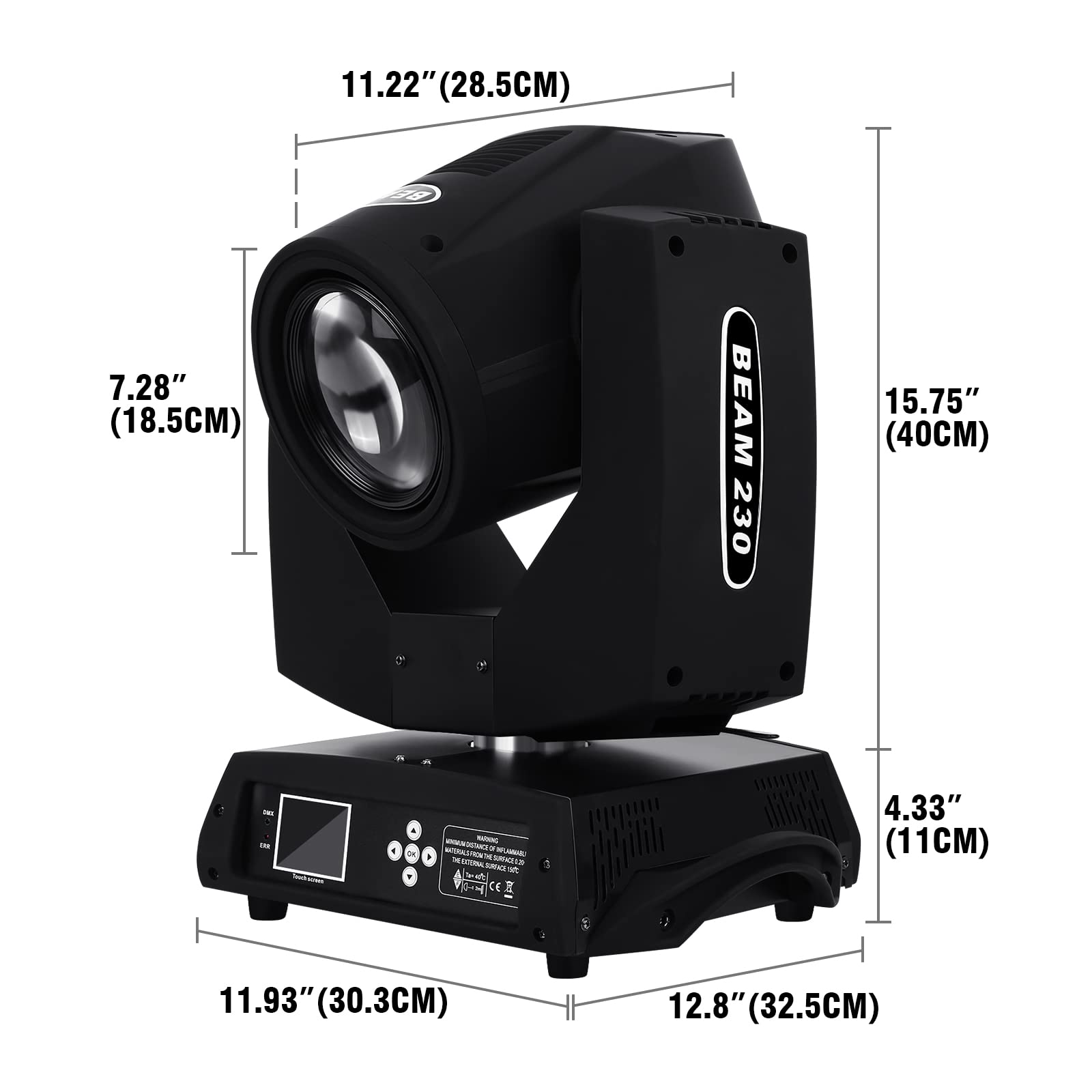 BEAM 230W ライティング機材 2台セット (1) BEAM 230W ライティング機材 2台セット (1) 230w Beam Moving